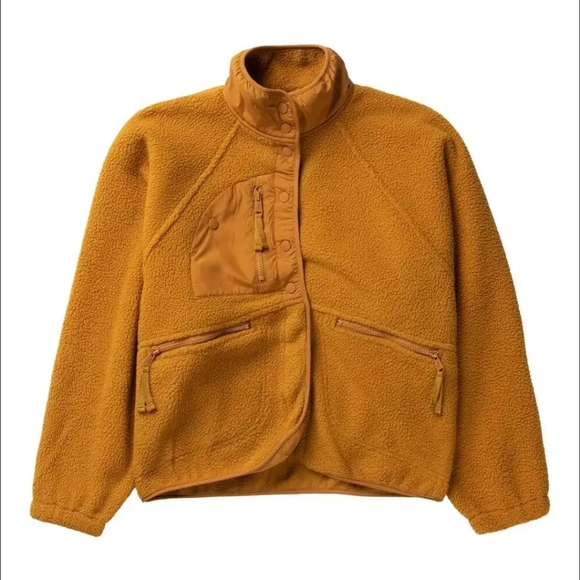 Free People Hit the Slopes Fleece Jacket Used XL - Picture 4 of 9